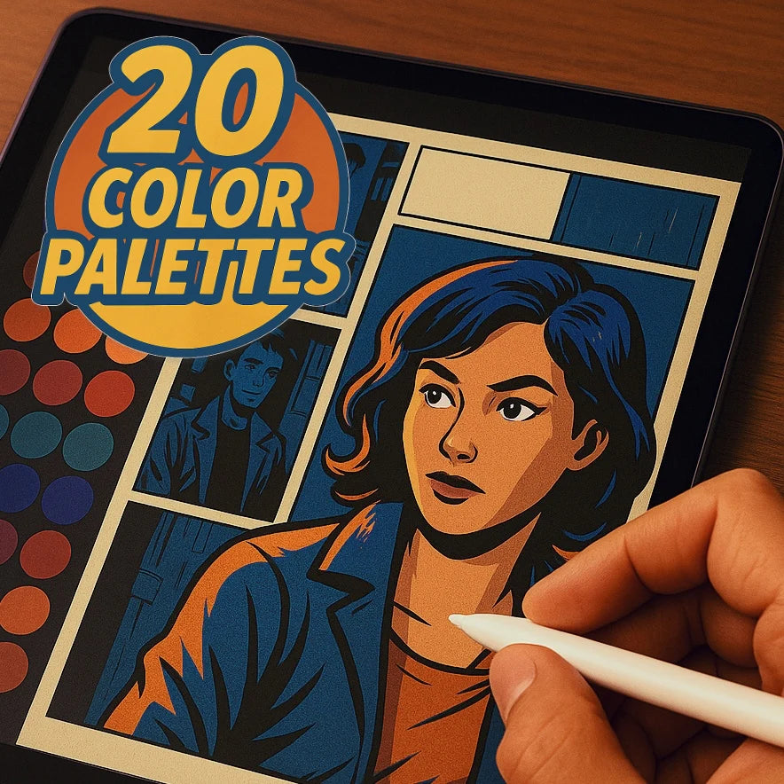 The Ultimate Procreate Comic Kit