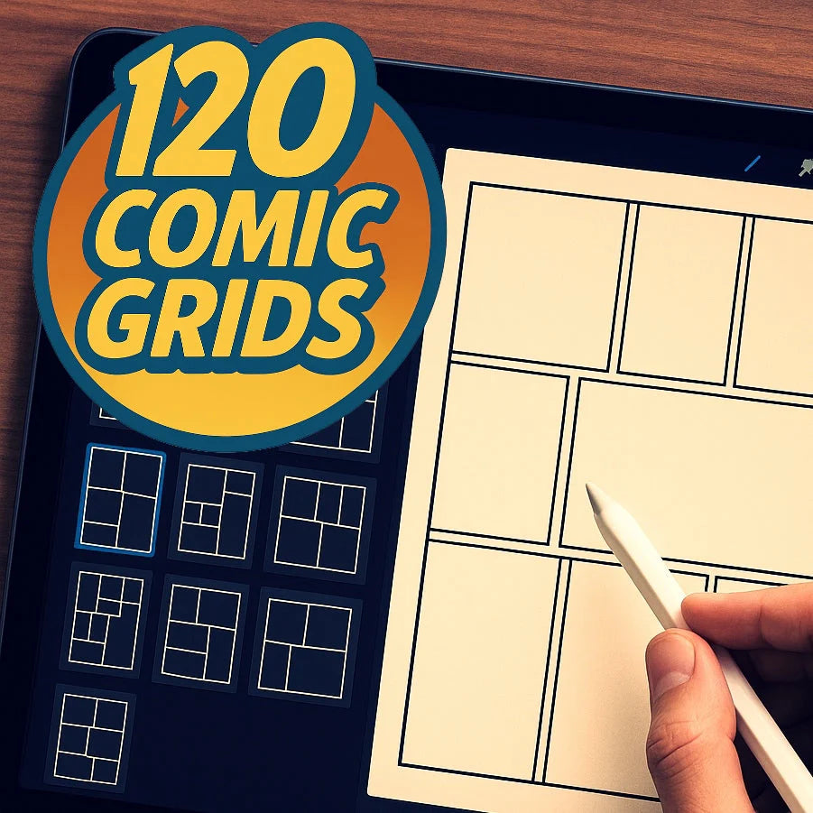 The Ultimate Procreate Comic Kit